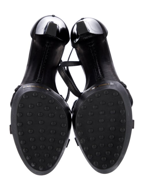 Tod's Leather Slingback Sandals