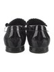 Tod's Patent Leather Fringe Trim Accent Loafers