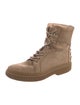 Tod's Suede Combat Boots