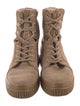 Tod's Suede Combat Boots