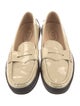 Tod's Patent Leather Scalloped Accent Loafers