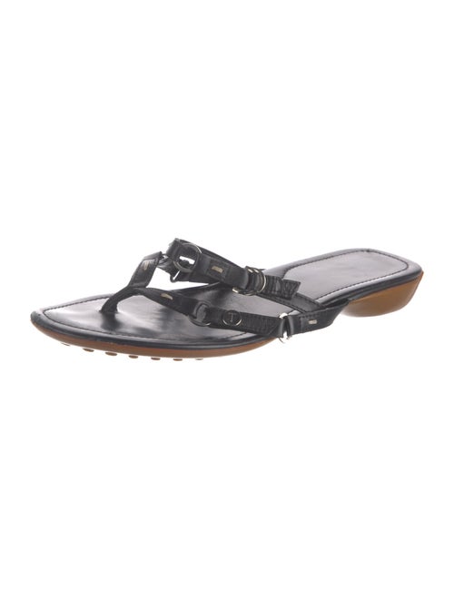 Tod's Leather Slides