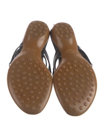 Tod's Leather Slides