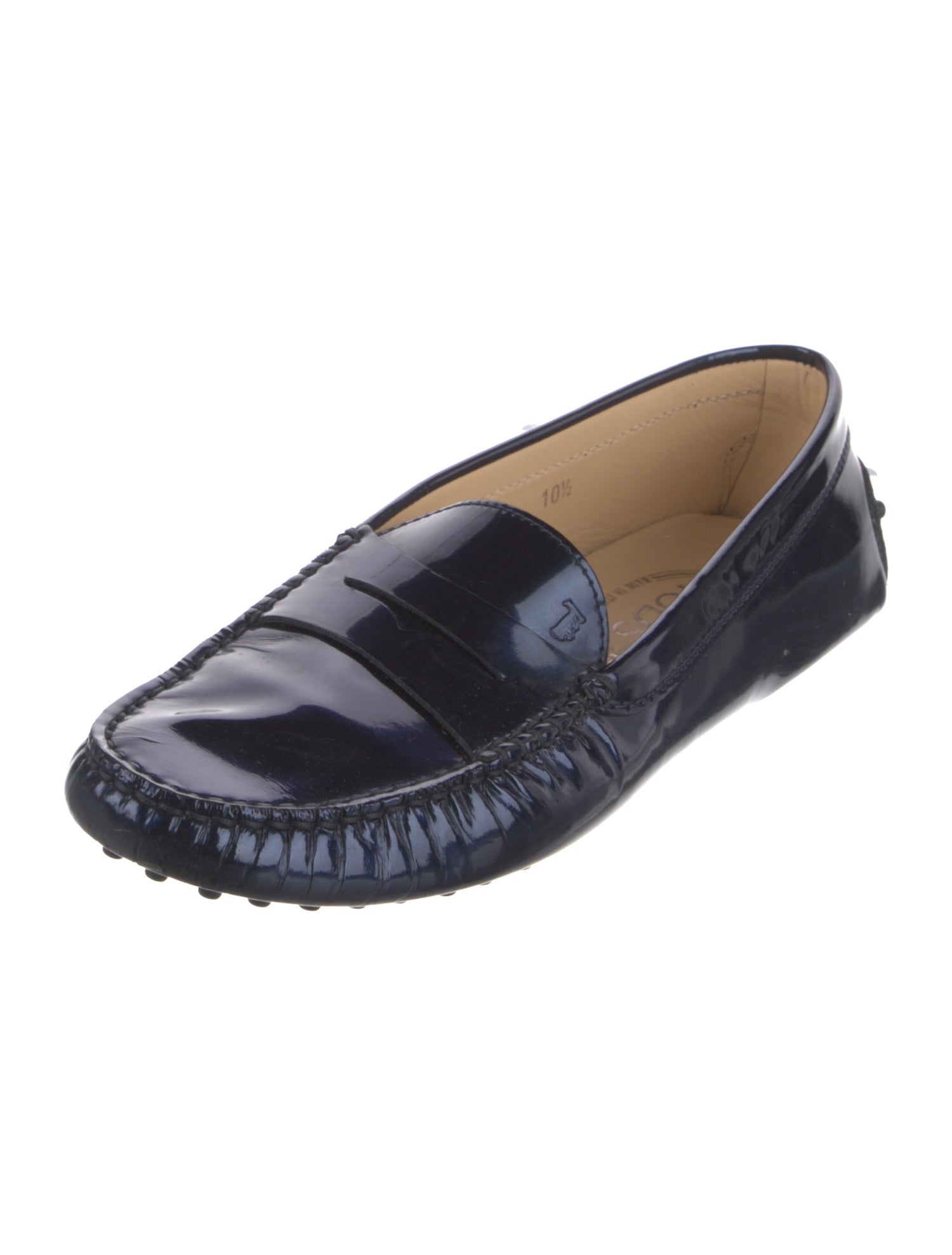 Tod's Patent Leather Ballet Flats