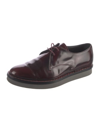 Tod's Patent Leather Oxfords