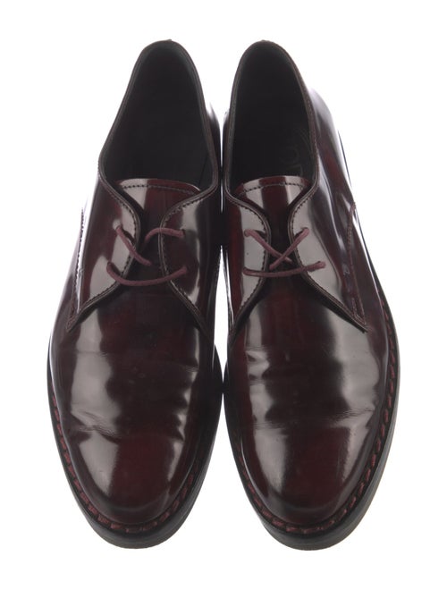 Tod's Patent Leather Oxfords
