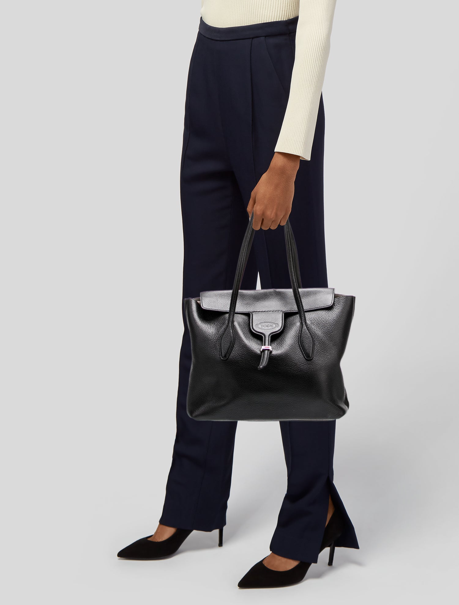 Tod's Leather Top Handle Bag