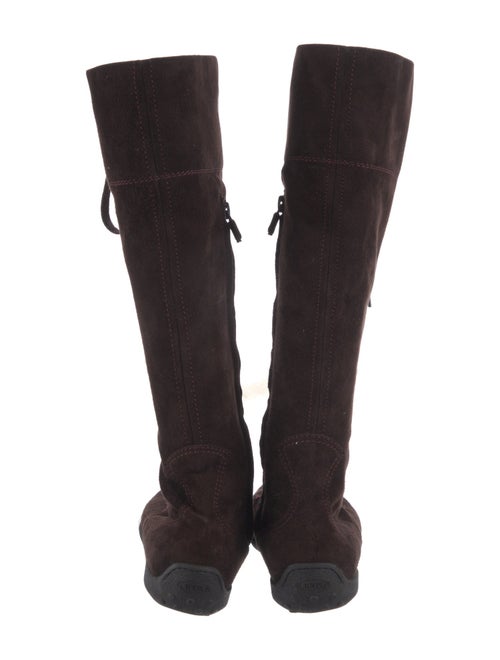 Tod's Suede Lace-Up Boots