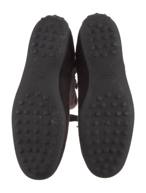 Tod's Suede Lace-Up Boots