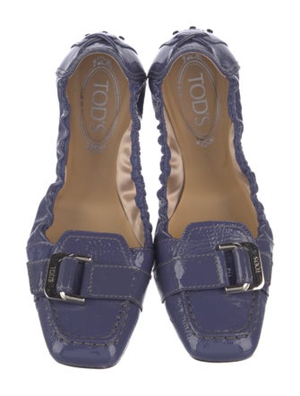 Tod's Patent Leather Ballet Flats