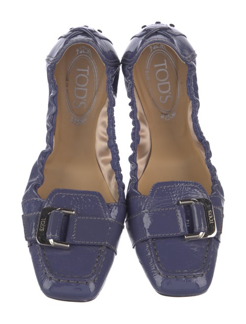Tod's Patent Leather Ballet Flats