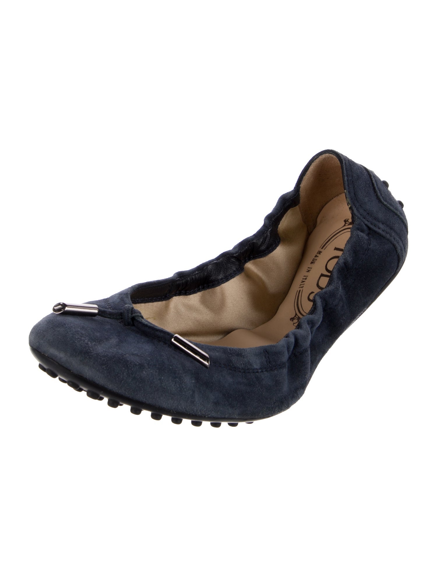 Tod's Suede Ballet Flats