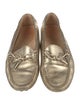 Tod's Leather Bow Accents Loafers