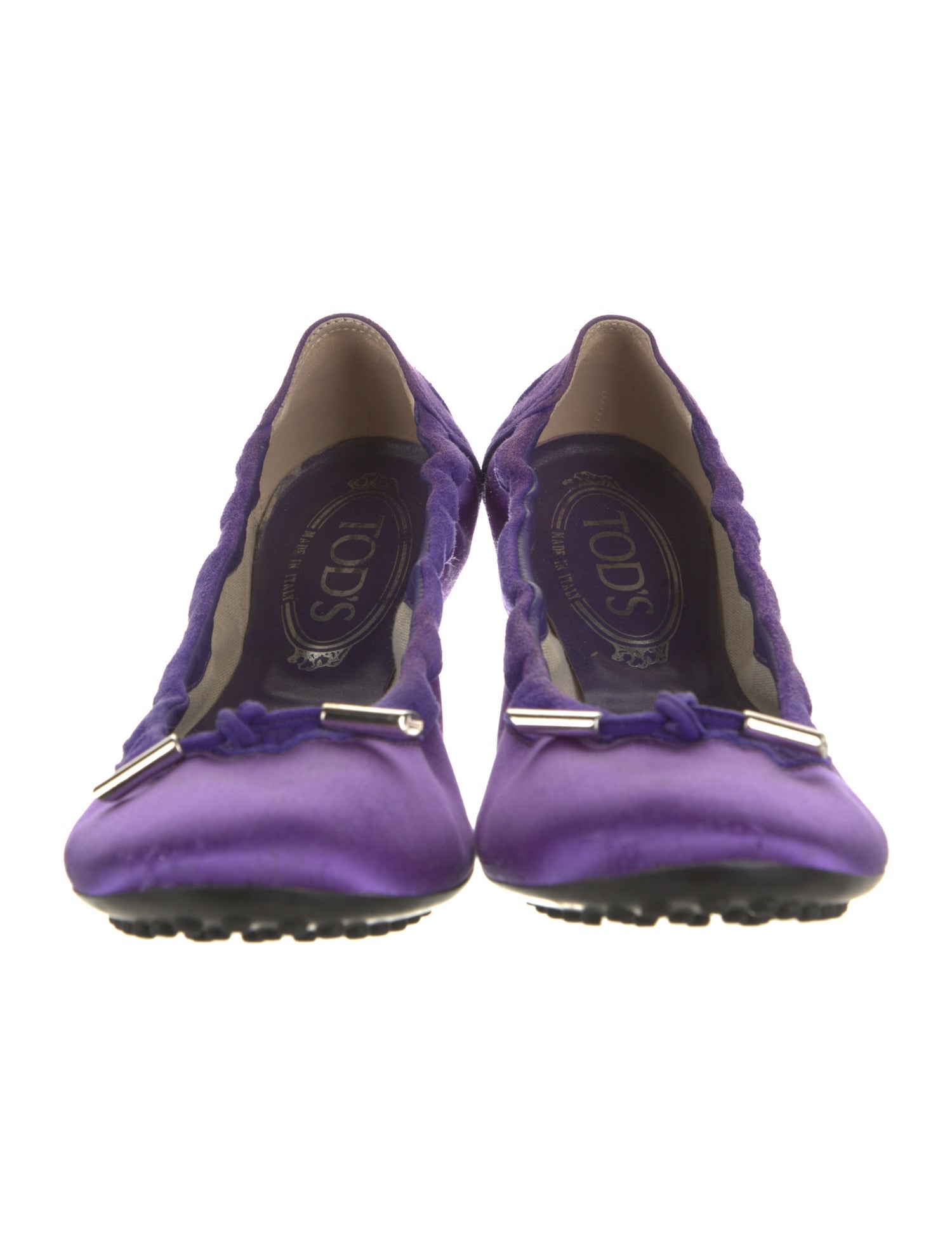 Tod's Satin Ballet Flats