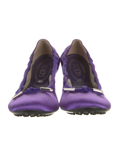 Tod's Satin Ballet Flats