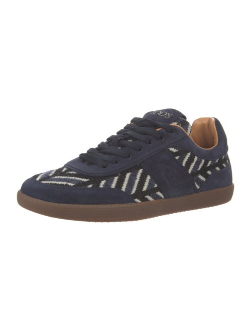 Tod's Suede Printed Sneakers