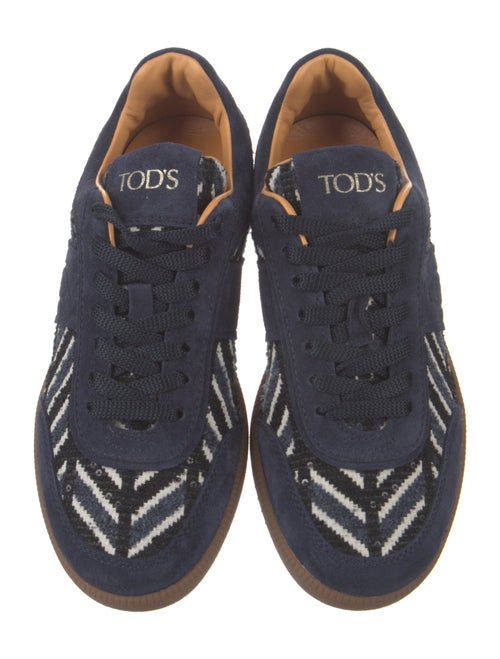 Tod's Suede Printed Sneakers
