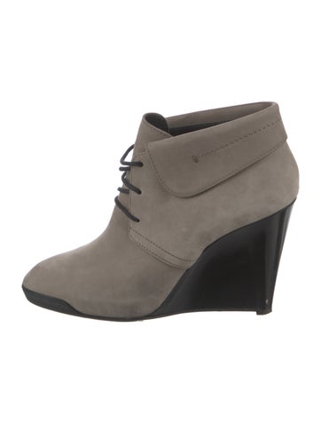 Tod's Boots Suede Lace-Up IT 37 | 7