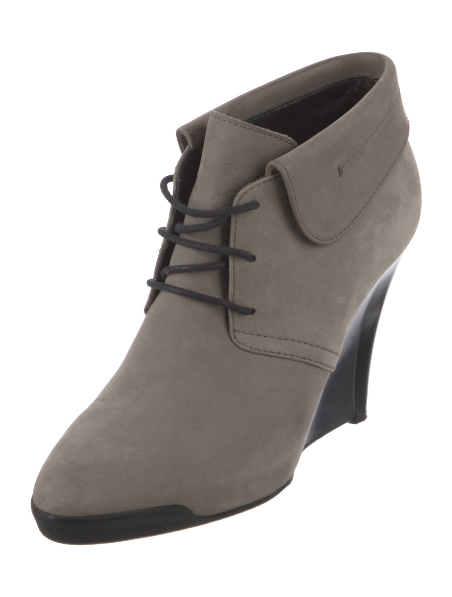 Tod's Suede Lace-Up Boots