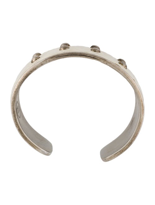 Tod's Leather Studded Cuff Bracelet