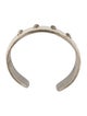 Tod's Leather Studded Cuff Bracelet