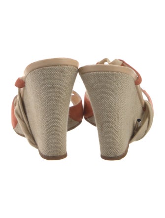 Tod's Suede Cutout Accent Espadrilles