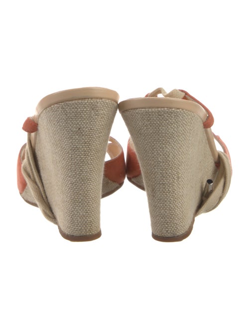 Tod's Suede Cutout Accent Espadrilles