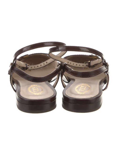 Tod's Leather Slingback Flats