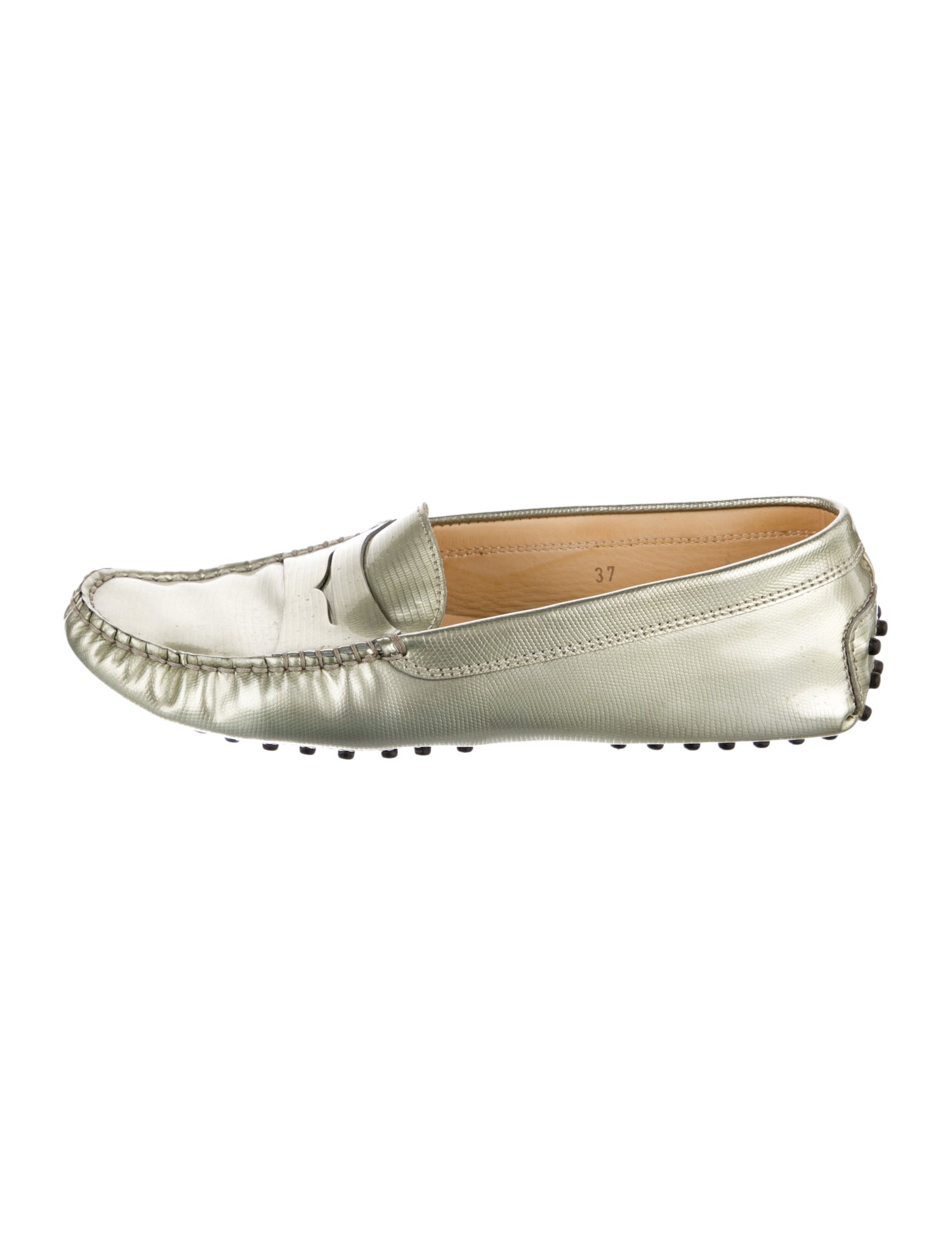 Tod's Patent Leather Drivers