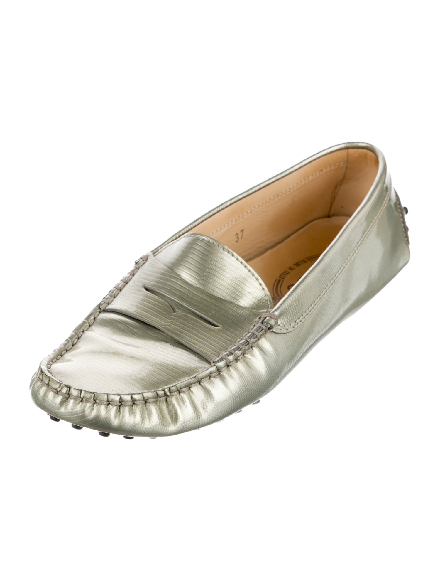 Tod's Patent Leather Drivers