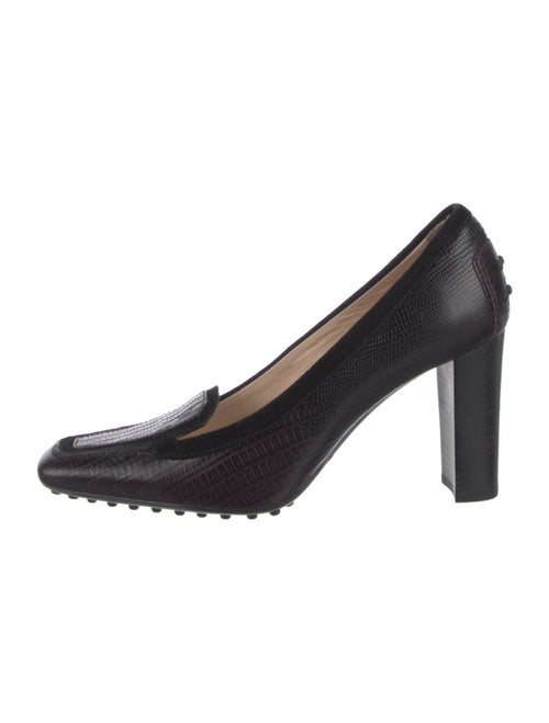 Tod's Alligator Pumps