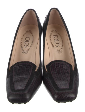 Tod's Alligator Pumps