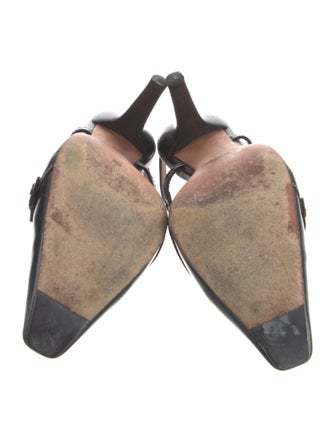 Tod's Leather Slingback Pumps