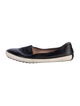 Tod's Leather Colorblock Pattern Espadrilles