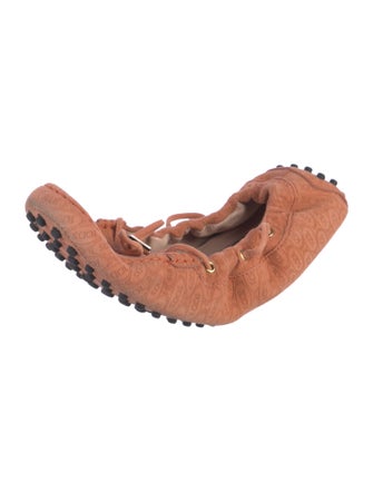 Tod's Suede Ballet Flats