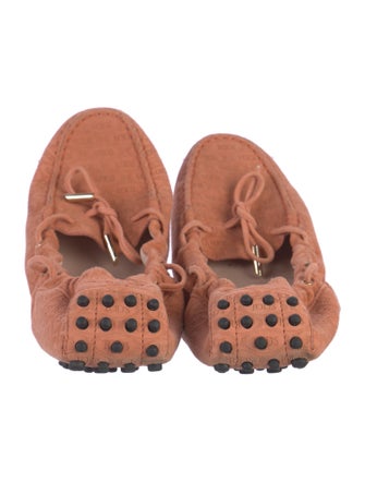 Tod's Suede Ballet Flats