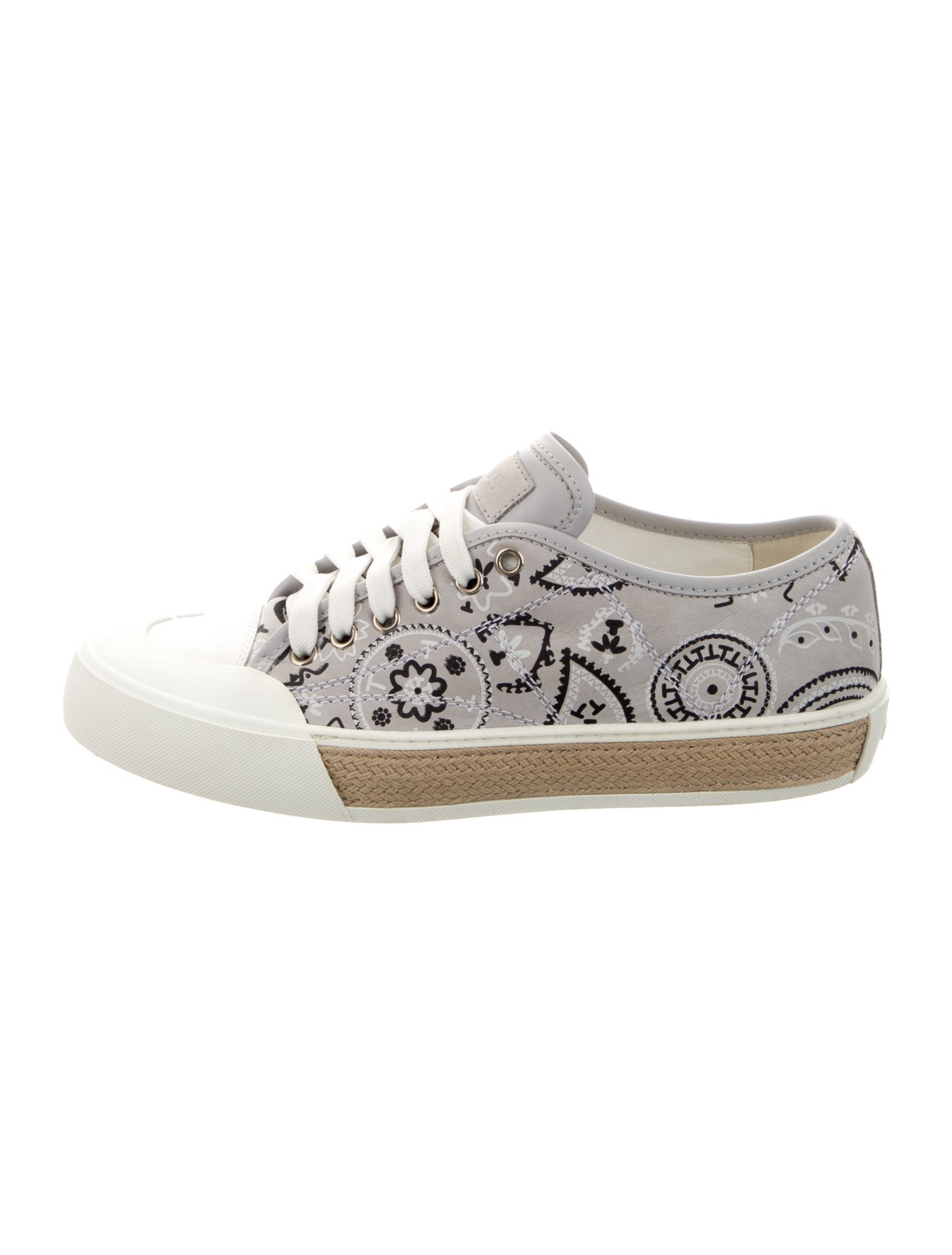 Tod's Leather Printed Sneakers