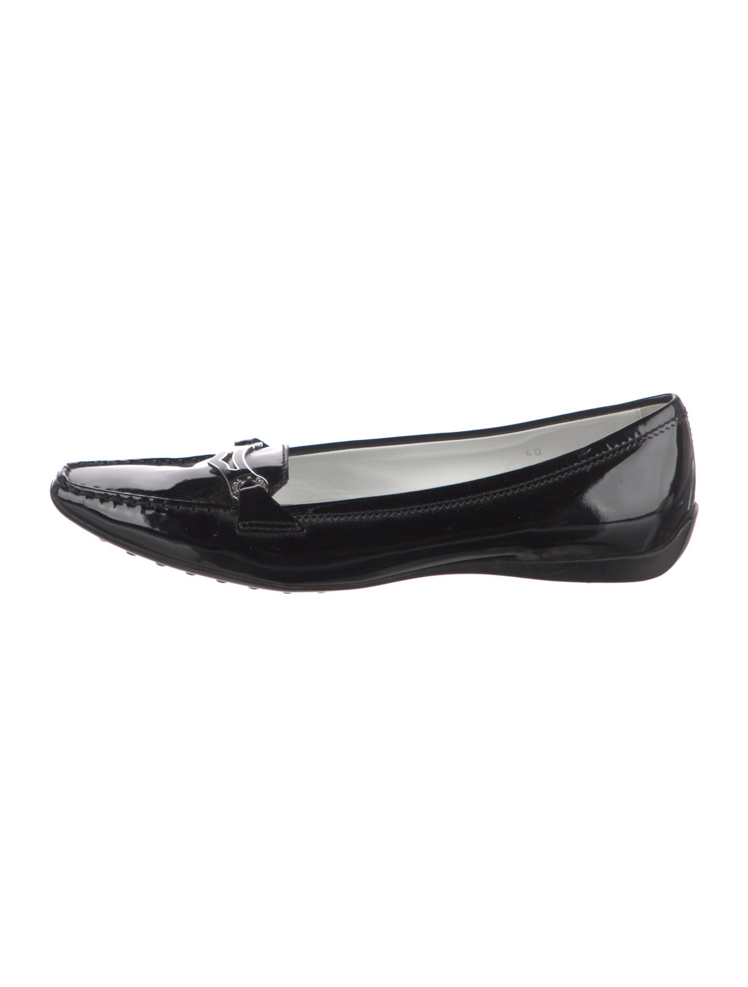 Tod's Patent Leather Ballet Flats