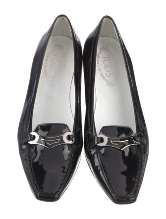 Tod's Patent Leather Ballet Flats