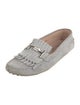Tod's Suede Tassel Accents Loafers