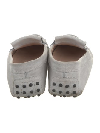 Tod's Suede Tassel Accents Loafers