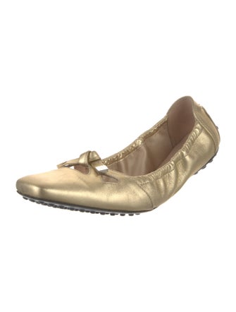 Tod's Leather Ballet Flats