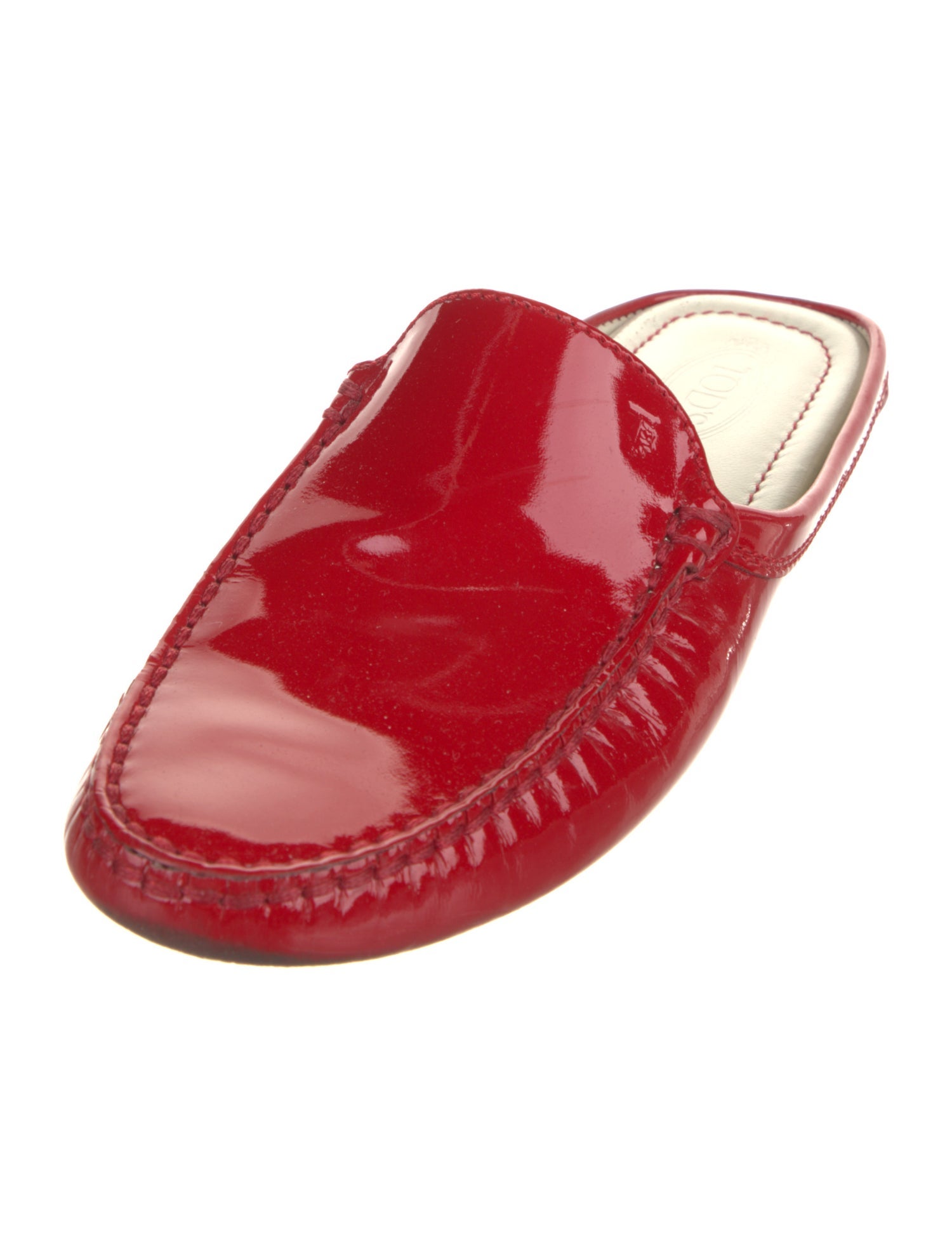 Tod's Patent Leather Mules