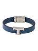 Tod's Leather T Timeless Wrap Bracelet