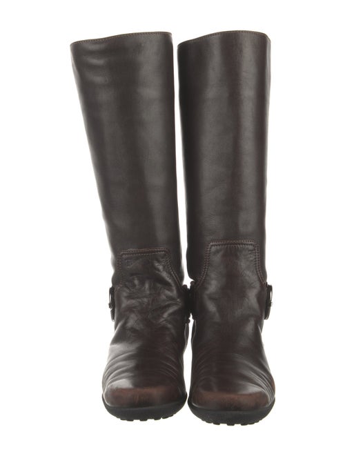 Tod's Leather Riding Boots