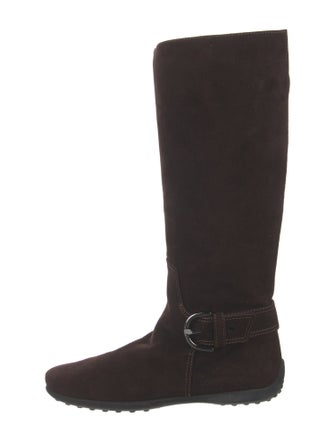 Tod's Suede Riding Boots