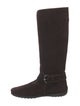 Tod's Suede Riding Boots