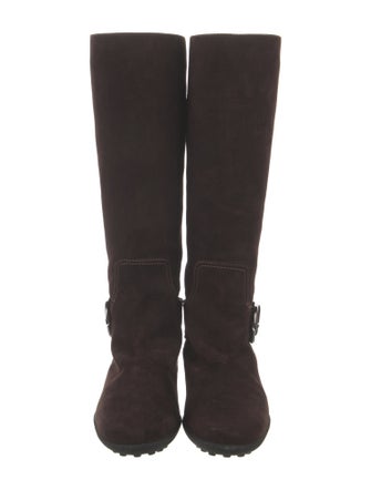Tod's Suede Riding Boots