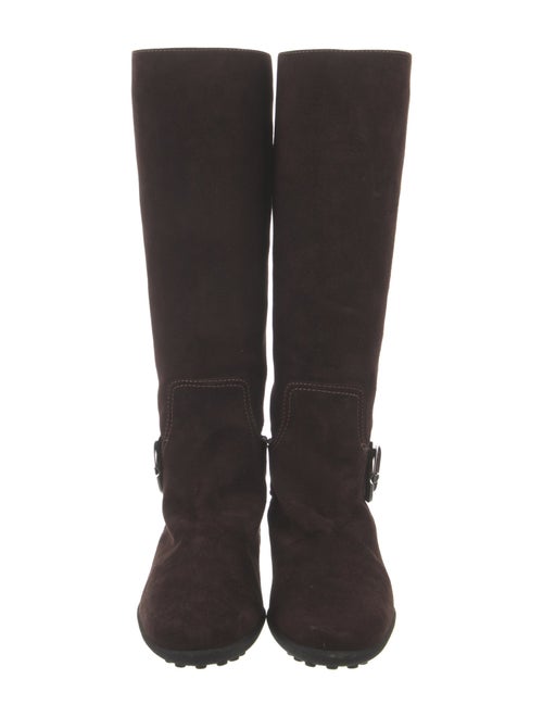 Tod's Suede Riding Boots