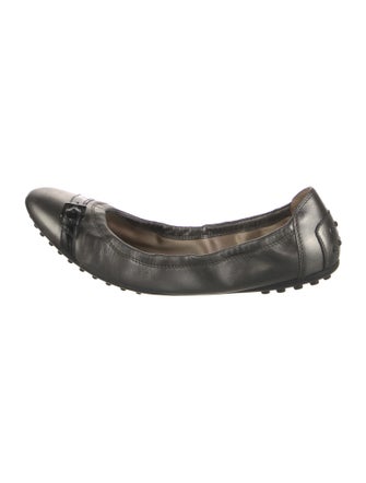 Tod's Leather Ballet Flats